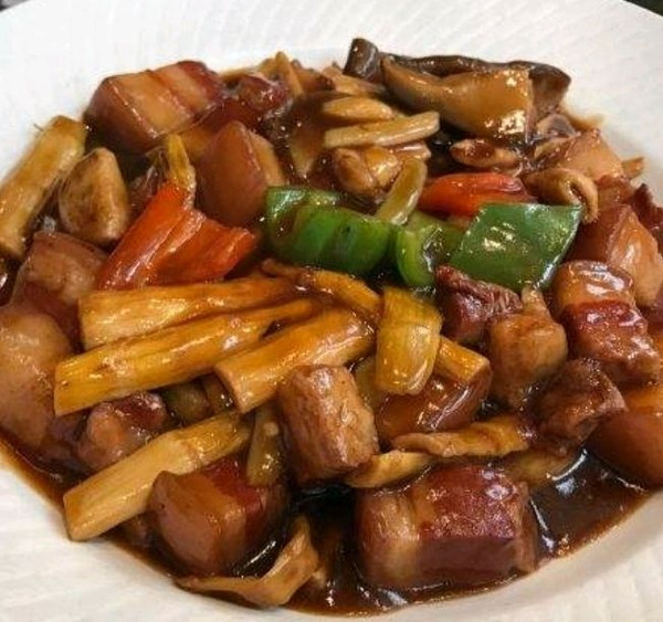 竹笋焖猪肉