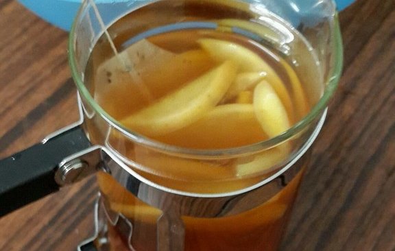 秋日养生水果茶的做法