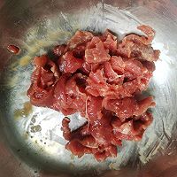 #豪吉川香美味#茭瓜泡椒炒牛肉的做法图解5