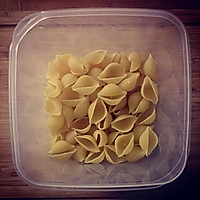 青酱贝壳面佐车厘子干和芦笋的做法图解1