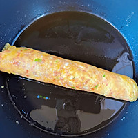 #宝宝的第一口辅食鱼#一口就爱上-芝士鳕鱼厚蛋烧❗️的做法图解11