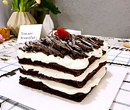 黑森林蛋糕（六寸）的做法