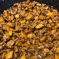 牛肉蘑菇酱，拌面酱的做法图解8