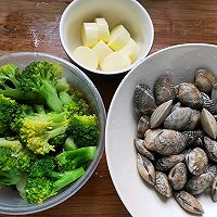土豆花蛤南瓜盅 | 健康低脂颜值高味极鲜的做法图解4