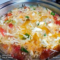 #一人一道拿手菜#金针菇疙瘩汤的做法图解6