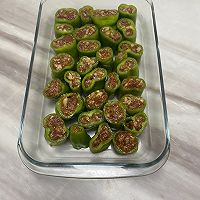尖椒酿肉的做法图解4
