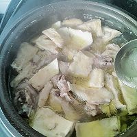 榴莲炖鸡的做法图解3