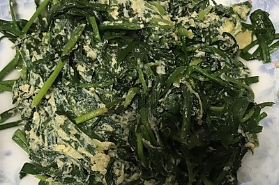 烧烤味韭菜鸡蛋