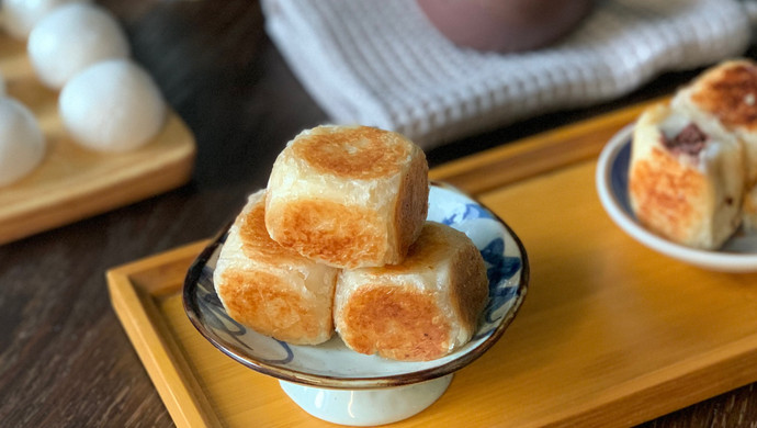 过年吃剩的元宵汤圆变身豆仙糕