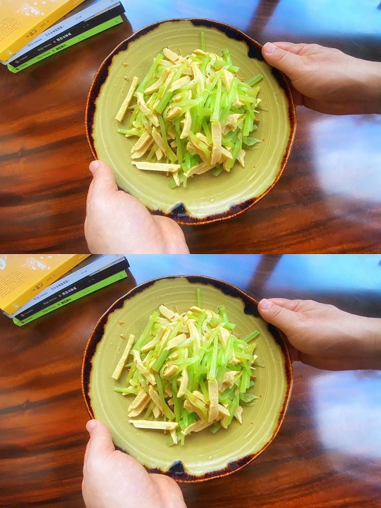 豆腐干炒莴笋的做法
