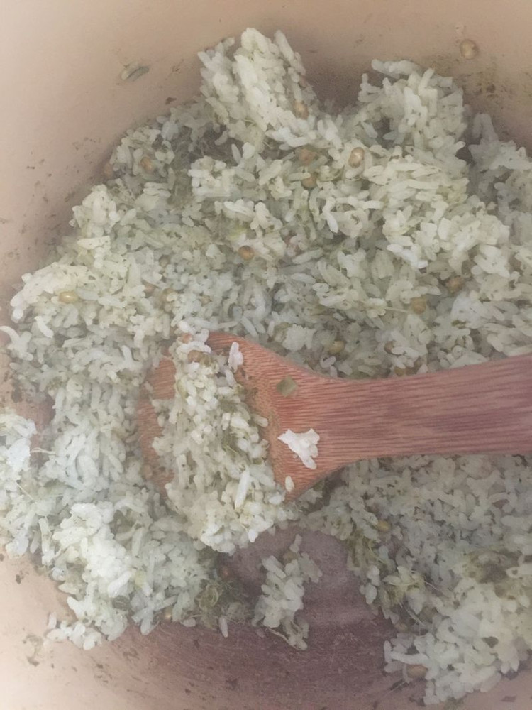 青菜饭的做法