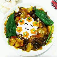 红烧牛肉咖喱饭#咖喱萌太奇#的做法图解12