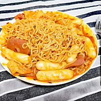 韩式鱼饼炒面的做法图解8