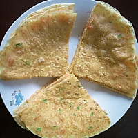 胡萝卜鸡蛋饼的做法图解9