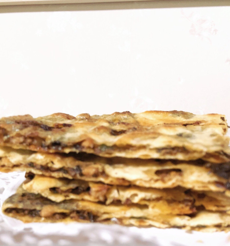 面包机版梅干菜饼的做法