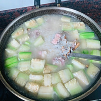猪排骨腰子水瓜粥的做法图解7