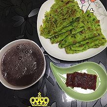 果语原汁机之菜汁鸡蛋饼