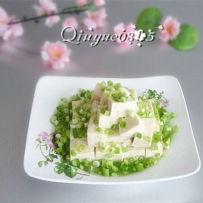 小葱拌豆腐