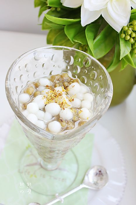 冰镇绿豆雪耳小丸子