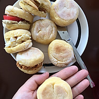 无油无糖玉米饼及其创意三明治的做法图解4