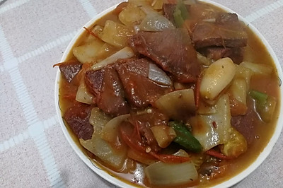 西红柿烩牛肉