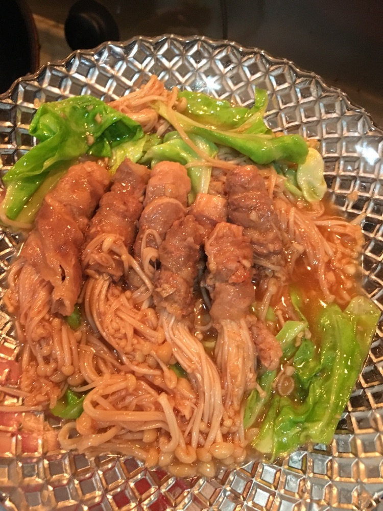金针菇牛肉卷