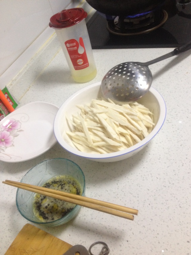 香酥薯条的做法图解4