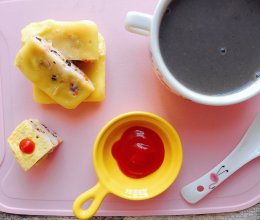 #麦子厨房#小红锅制作宝宝早餐～藕夹虾仁蔬菜糕的做法