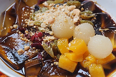 火锅绝配—五彩冰粉