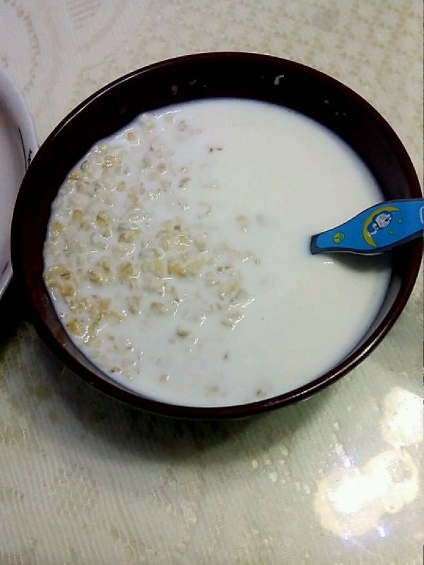 (减肥佳品）牛奶燕麦粥