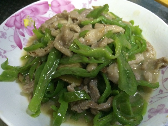 青椒肉丝