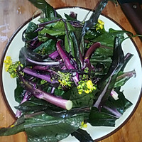 炝炒紫菜苔的做法图解6