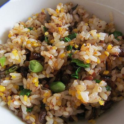 豆豉炒饭。