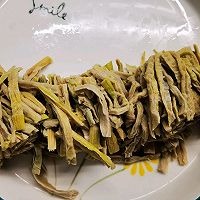 下饭菜～笋干青椒肉丝的做法图解5