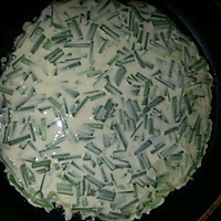 韭菜煎饼的做法图解3