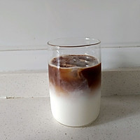 #夏日消暑，非它莫属#椰奶盖冰拿铁咖啡的做法图解5