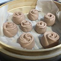 包子～一朵真正的粉玫瑰的做法图解16