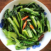 炝炒凤尾的做法图解5