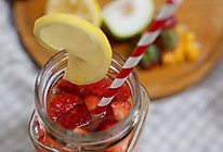 夏天的酸甜滋味--水果冷泡茶#七彩七夕#的做法