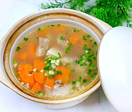 #憋在家里吃什么#滋补又营养排骨胡萝卜豆腐汤。的做法
