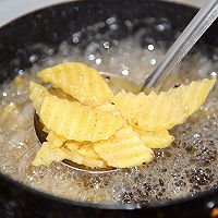 #一道菜表白豆果美食#白菜木耳烧土豆的做法图解3