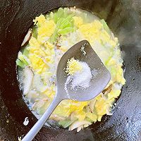 #冬季滋补花样吃法#鸡蛋莴笋香菇的做法图解10