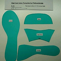 翻糖高跟鞋的做法图解1