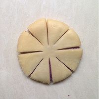 空气炸锅/烤箱试用+紫薯菊花酥#九阳烘焙剧场#的做法图解19