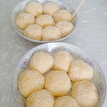 椰香芒果糯米团