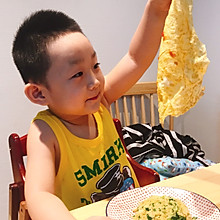 宝宝爱吃的蛋包饭炒饭