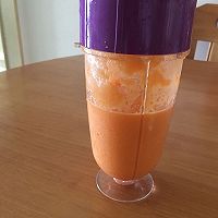 胡萝卜酸奶汁的做法图解4