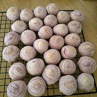 紫薯绿豆酥的做法图解6