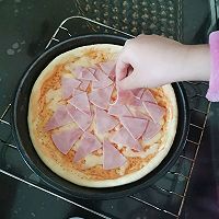 火腿披萨的做法图解4