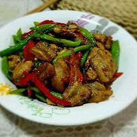 杭椒小炒肉#我要上首页下饭家常菜#的做法图解7